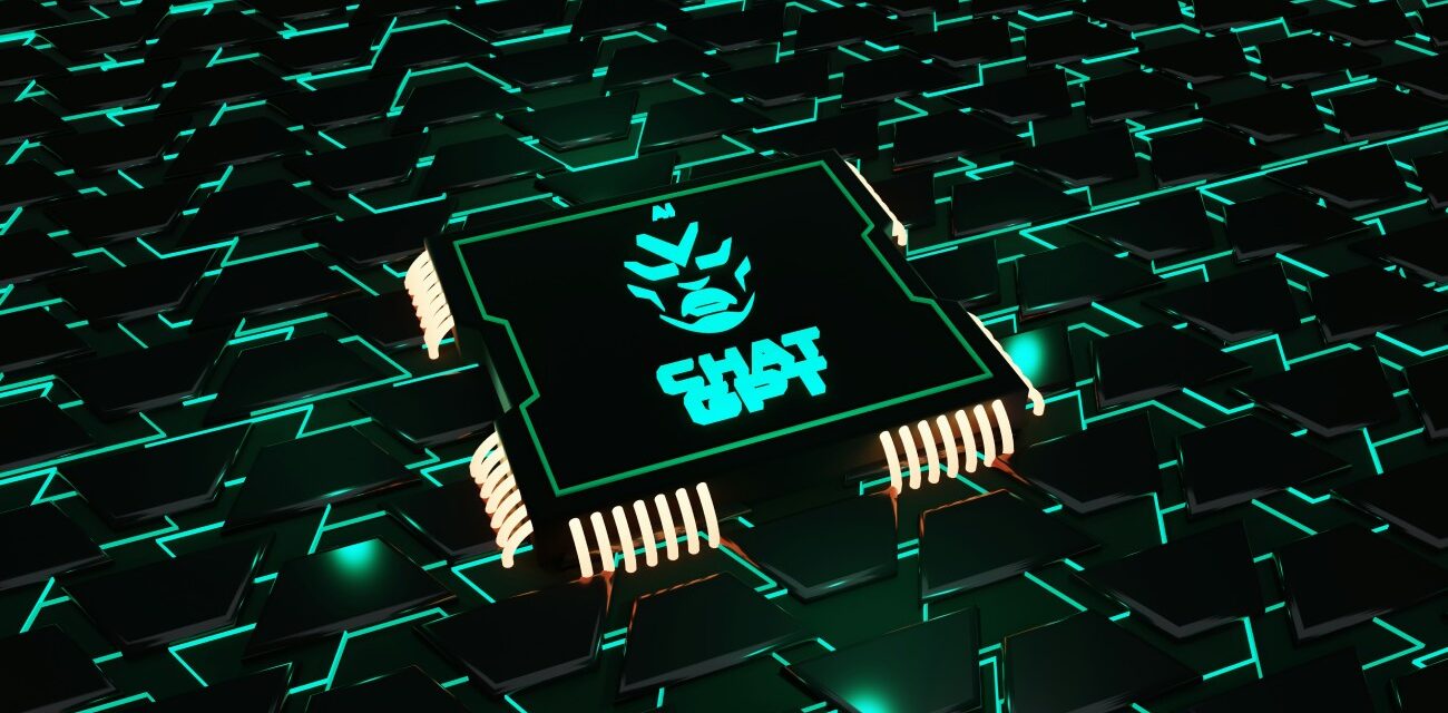 image of an icon representing the artificial intelligence of chat GPT